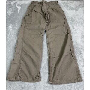 Carhartt Men's Loose Fit Canvas Utility Work Pants Size 32x32 Brown Workwear